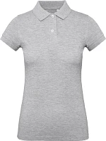 B&C Inspire Polo /women_° Dámské piqué polo z bio bavlny model 22483514 heather grey B&C Inspire Polo /women_° Dámské piqué polo z bio bavlny model 22483514 heather grey