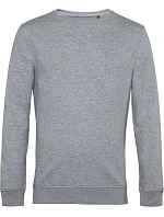 B&C Inspire Crew Neck_° Pánska mikina 01.U31B melírovaná šedá B&C Inspire Crew Neck_° Pánska mikina 01.U31B melírovaná šedá