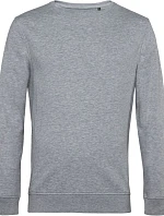 B&C Inspire Crew Neck_° Pánska mikina 01.U31B melírovaná šedá