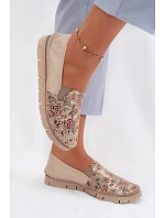 Dámske kožené slip-on topánky Maciejka 03512-67 multicolor