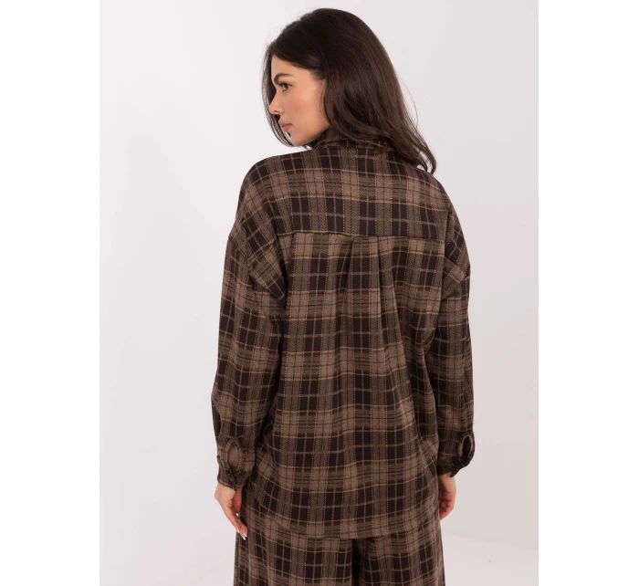 Koszula IT KS model 21465919 brązowy - FPrice