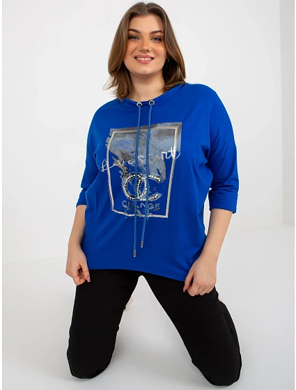 Dámská halenka RV BZ model 18025879 tmavě modrá - FPrice