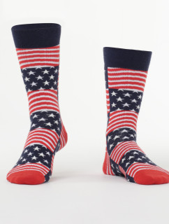 Pánske ponožky US Navy a červené ponožky