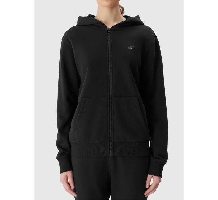 Dámska mikina s kapucňou 4F - čierna