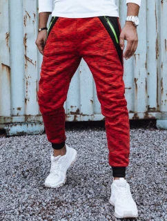 Pánské tepláky červené Dstreet model 21980062 - FashionStreet