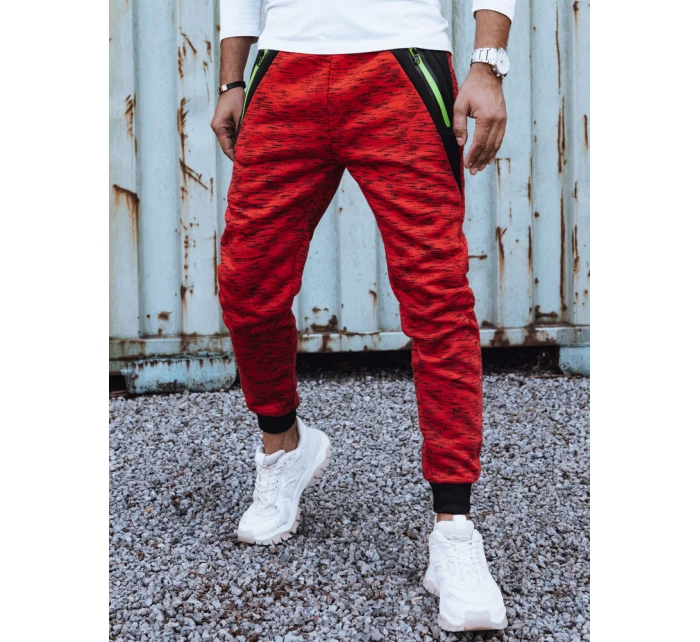 Pánské tepláky červené Dstreet model 21980062 - FashionStreet