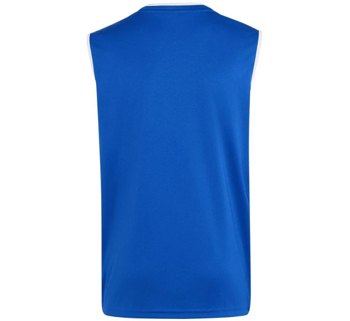 Adidas Entrada 26 detské tričko bez rukávov modré KB3938