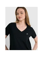 Dámské hladké tričko oversize model 22193659 dámské - 4F