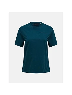 Dámske tričko PEAK PERFORMANCE W Original Small Logo Tee, zelené