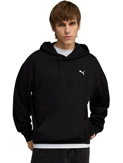 Pánska mikina Puma ESS Elevated Relaxed Hoodie, čierna, 692019 01