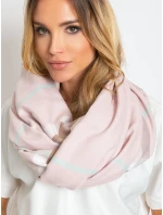 Dámský šátek AT CH model 14832359 světle růžový - FPrice Dámský šátek AT CH model 14832359 světle růžový - FPrice