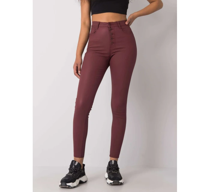 Nohavice EM SP F663.50P bordová