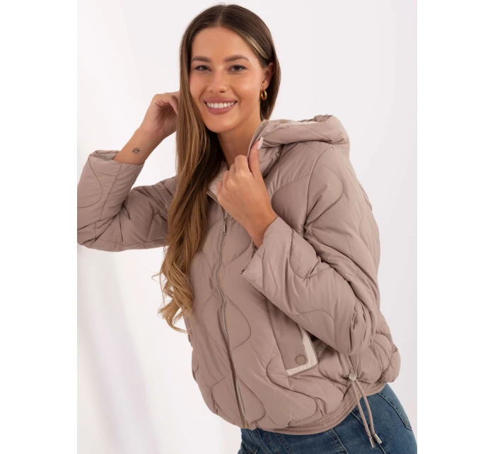 Kurtka MBM KR model 21314429 ciemny bezowy - FPrice