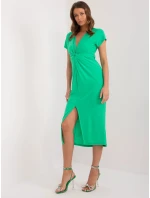 Dámské šaty DHJ SK model 21921126 Zelená - FPrice