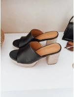 Dámske žabky HOTTRENDY black FashionStreet ZY0989 Dámske žabky HOTTRENDY black FashionStreet ZY0989