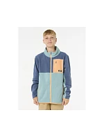 Mikina RIP CURL Raw Energy Block Fleece – chlapčenská, modrá Mikina RIP CURL Raw Energy Block Fleece – chlapčenská, modrá