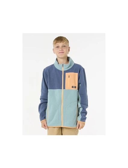Mikina RIP CURL Raw Energy Block Fleece – chlapčenská, modrá Mikina RIP CURL Raw Energy Block Fleece – chlapčenská, modrá