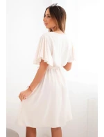 Šaty so skladaným výstrihom fango Šaty so skladaným výstrihom fango