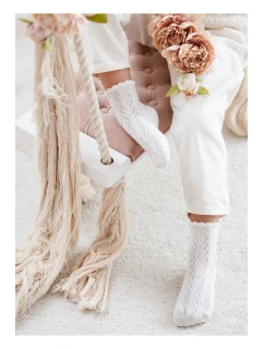 Dětské Ponožky S model 21697670 Ecru - Milena