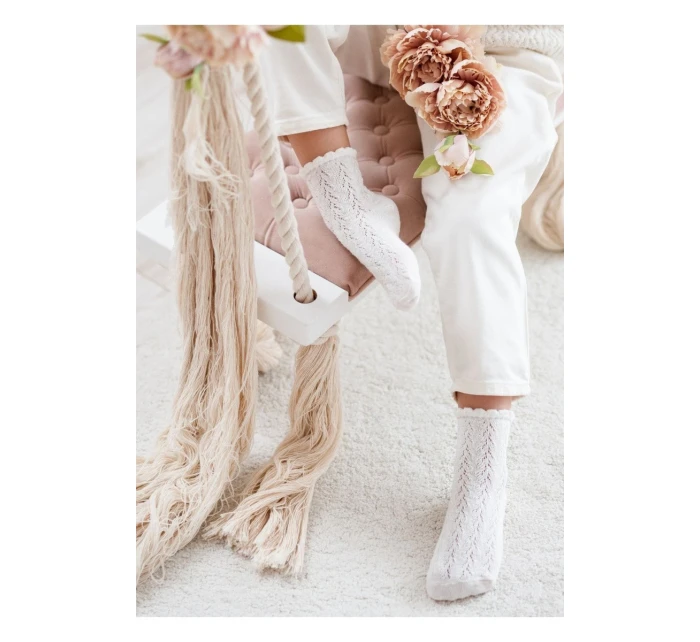 Dětské Ponožky S model 21697670 Ecru - Milena