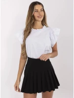 Blúzka LK BZ 506781 2.80 biela a čierna