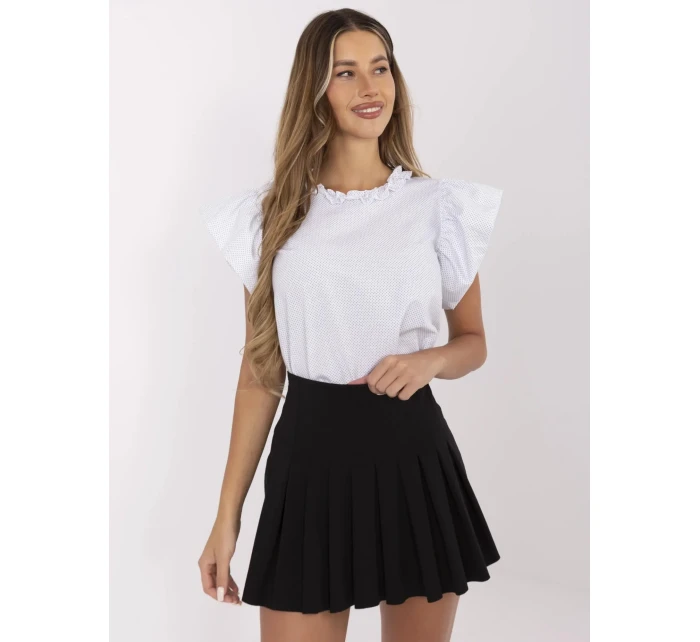 Blúzka LK BZ 506781 2.80 biela a čierna