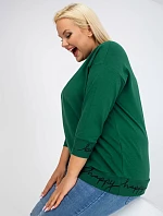 Mikina RV BL 5978.06P čierna a zelená