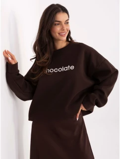 Bluza RV BL model 21749934 ciemny brązowy - FPrice