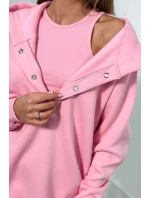 Sada mikiny, topu a legín světle růžová model 20823043 - Kesi Sada mikiny, topu a legín světle růžová model 20823043 - Kesi