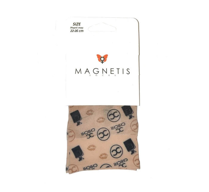 Dámske vzorované ponožky Magnetism lycra 20 den