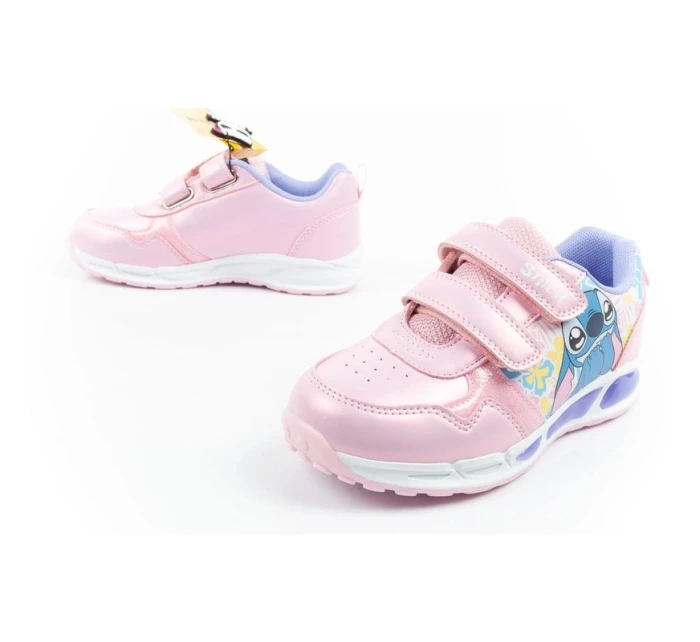 model 21736607 dětská sportovní obuv tenisky lehké suchý zip LED - Leomil