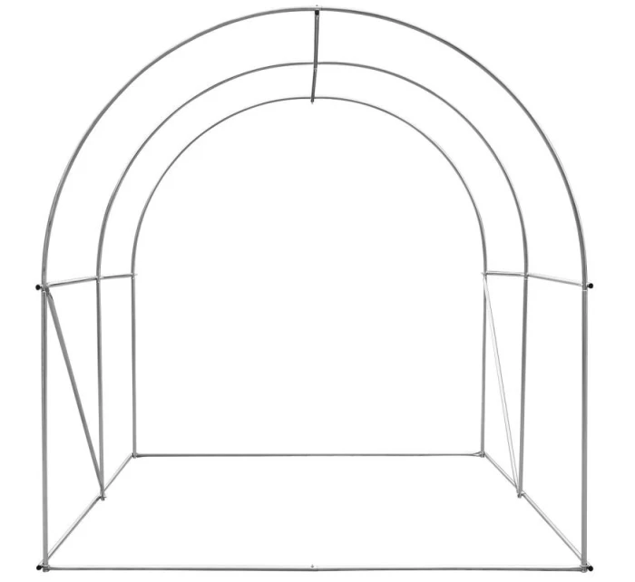 ZÁHRADNÝ TUNEL 200x200x200CM PE KONŠTRUKCIA ZELENÁ OCEL