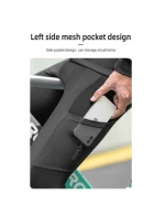 Zateplené cyklistické nohavice Rockbros black 2XL