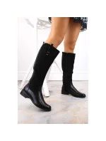 Jezzi W JEZ410A čierne zateplené čižmy