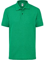 Fruit of the Loom Kids 65/35 Polo Detské piqué polo 16.3417 retro heather green Fruit of the Loom Kids 65/35 Polo Detské piqué polo 16.3417 retro heather green