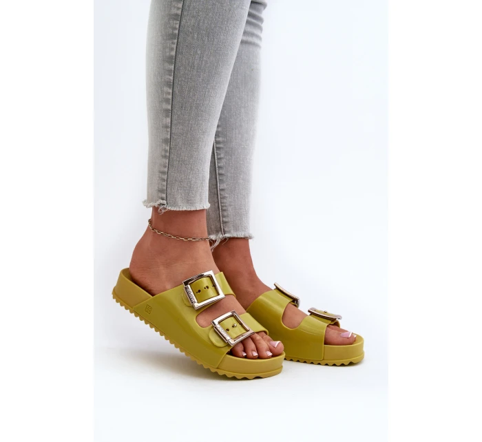 Dámské Žabky Hladké model 21661756 - Zaxy