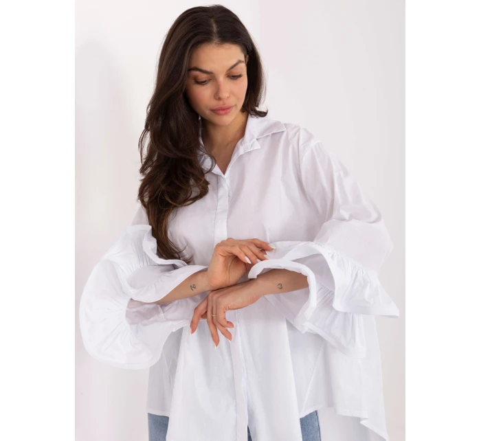 Koszula IT KS model 21776399 biały - FPrice Koszula IT KS model 21776399 biały - FPrice