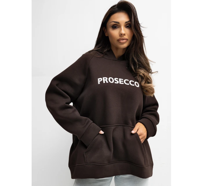 Bluza RV BL model 21777629 ciemny brązowy - FPrice