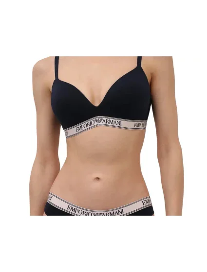 Dámska podprsenka 164410 1A227 - 0135 - Čierna - Emporio Armani