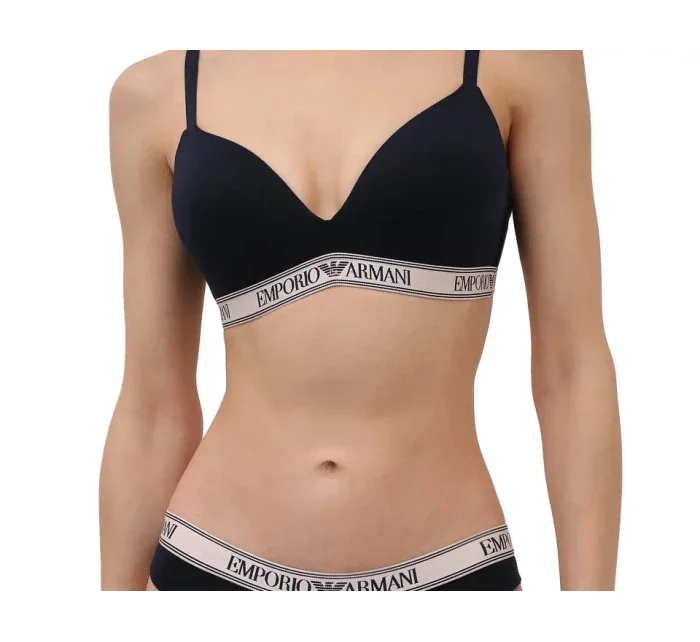 Dámska podprsenka 164410 1A227 - 0135 - Čierna - Emporio Armani