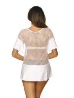 Plážová tunika M-460 Claire béžová - Marko