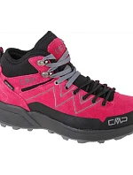 Dámske turistické topánok Kaleepso Mid W 31Q4916-H921 Tmavo ružová s čiernou - CMP
