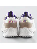 Bílé dámské sneakersy se dvojitými model 17229007 - C'M Paris Bílé dámské sneakersy se dvojitými model 17229007 - C'M Paris