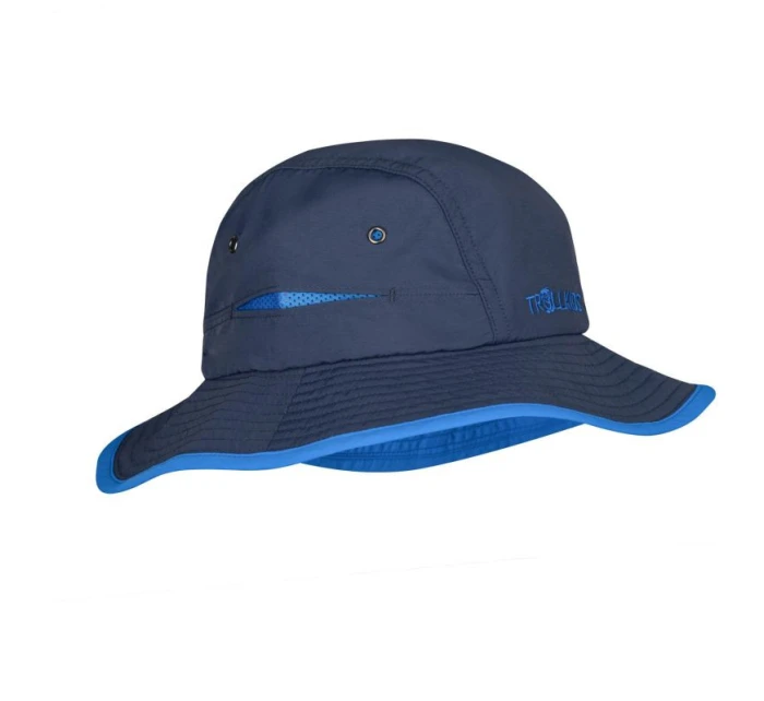 Trollkids Detský klobúk Troll Hat navy/glow blue (945-172) letný klobúk pre chlapcov/dievčatá