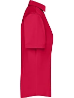 JN Popelínová business halenka s krátkým rukávem 02.0 red model 22487599 - Daiber JN Popelínová business halenka s krátkým rukávem 02.0 red model 22487599 - Daiber