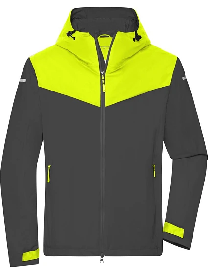 Daiber JN 1180 Pánska outdoorová softshellová bunda 02.1180 carbon/bright yellow/carbon Daiber JN 1180 Pánska outdoorová softshellová bunda 02.1180 carbon/bright yellow/carbon