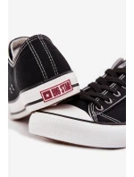 Trampki Męskie Niskie Materiałowe Big Star DD174504 Czarne