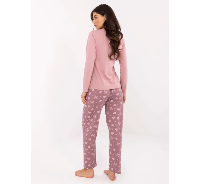 DU PI pyžamo FP 001.48 svetloružové
