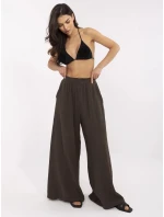 Nohavice MI SP 2563.84 tmavohnedé