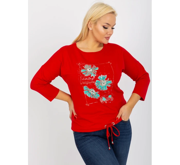 Halenka RV BZ model 18018968 červená - FPrice Halenka RV BZ model 18018968 červená - FPrice